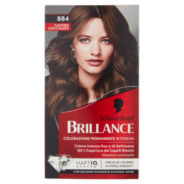 Brillance Colorazione Permanente Intensiva 884 Castano Cioccolato