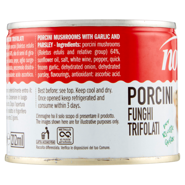 nova Porcini Funghi Trifolati 180 g
