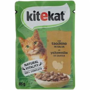 Kitekat Tacchino In Salsa 85g