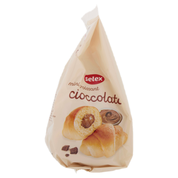 Selex Mini Croissant con Crema al Cioccolato 150 g