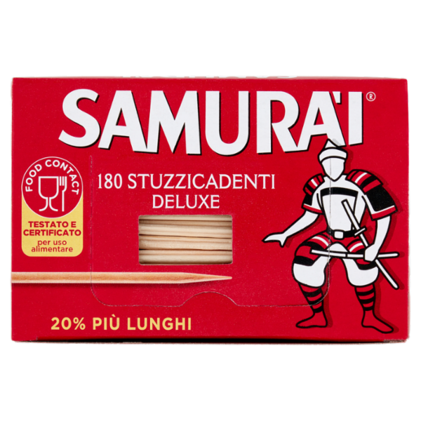 Samurài Stuzzicadenti Deluxe 180 pz