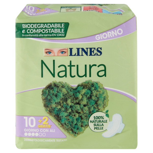 Lines Natura Giorno con Ali 10+2 pz