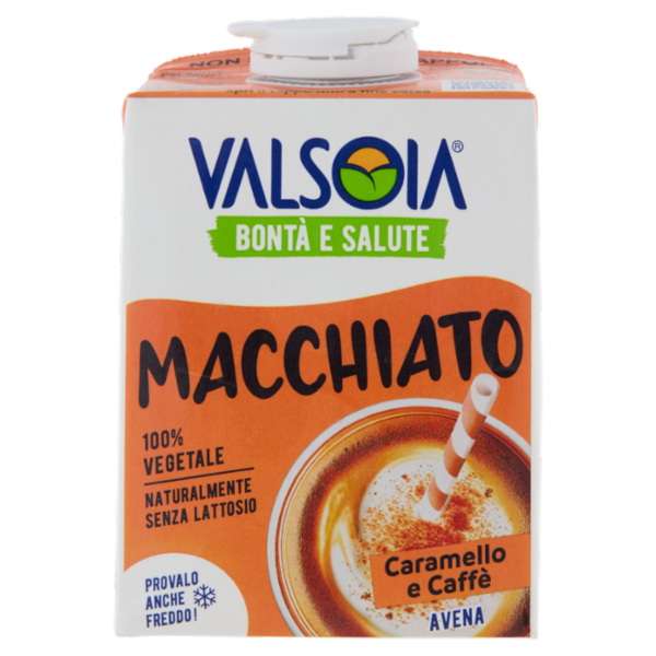 Valsoia Bontà e Salute Macchiato Caramello e Caffè 500 ml