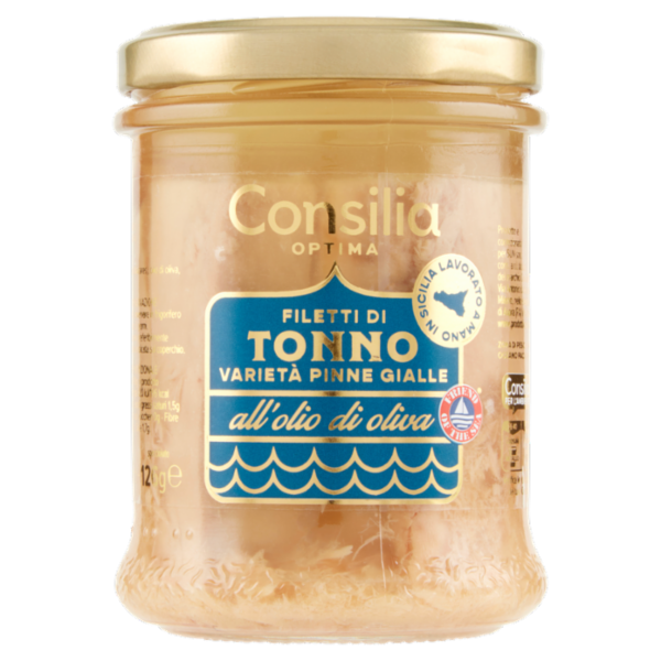 Consilia Optima Filetti di Tonno all'Olio di Oliva 180 g