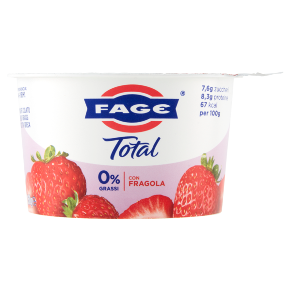 Fage Total 0% Grassi con Fragola 150 g