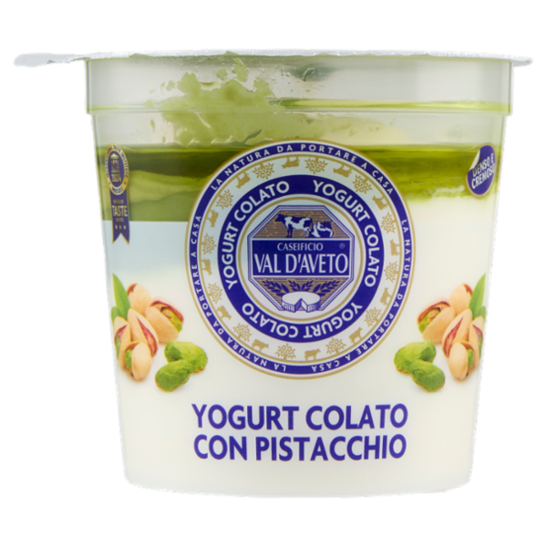 Caseificio Val d'Aveto Yogurt Colato con Pistacchio 150 g