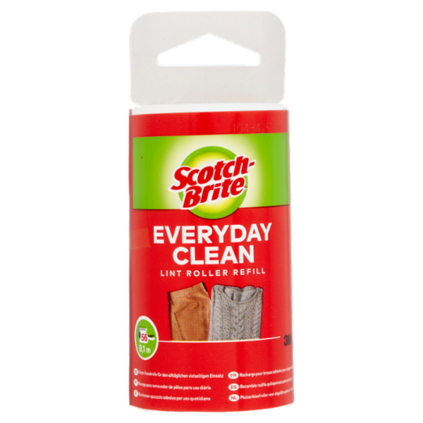 Scotch-Brite® Spazzola adesiva levapelucchi ricarica da 56 fogli