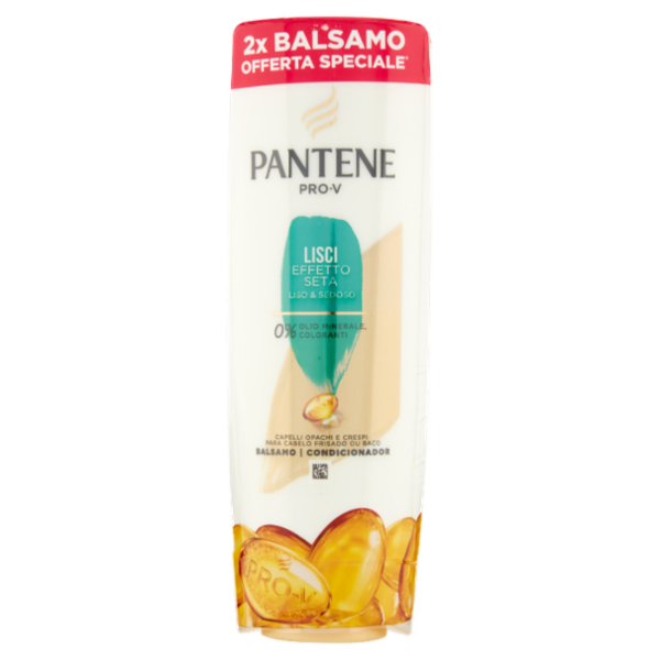 Pantene Pro-V Balsamo Lisci Effetto Seta 2x180 ml