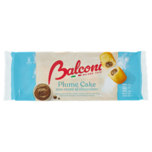 Balconi Plume Cake Con Cuore Al Cioccolato 6 x 38 g