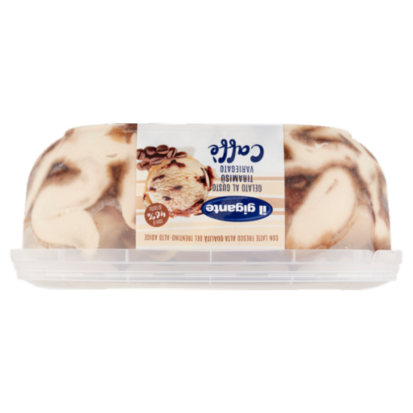 IL GIGANTE Gelato al Gusto Tiramisù Variegato Caffè 500 g