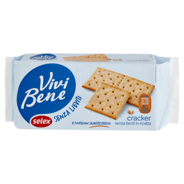 Selex Vivi Bene Cracker Senza Lieviti 300 g