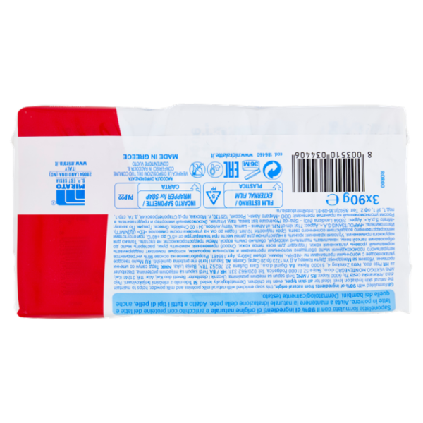 Nidra Sapone Latte Vellutante con Proteine del Latte 3 x 90 g