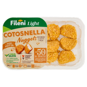 Fileni Light Cotosnella Nuggets Bocconcini Con Filetti Di Pollo 0,240 Kg
