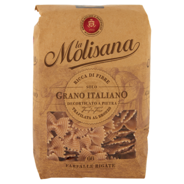 La Molisana integrale 66 Farfalle Rigate 500 g