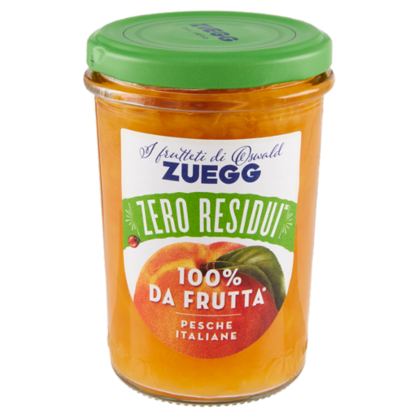 Zuegg I frutteti di Oswald Zuegg Zero Residui 100% da Frutta* Pesche Italiane 230 g