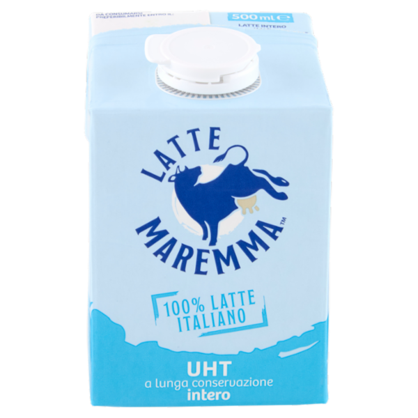 Latte Maremma UHT a lunga conservazione intero 500 ml
