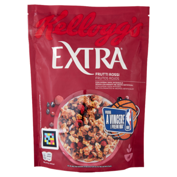 Kellogg's Extra Frutti Rossi 375 g
