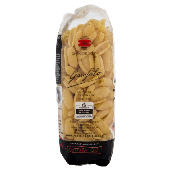 Garofalo Gnocchi Sardi 36 Pasta di Gragnano IGP 500 g