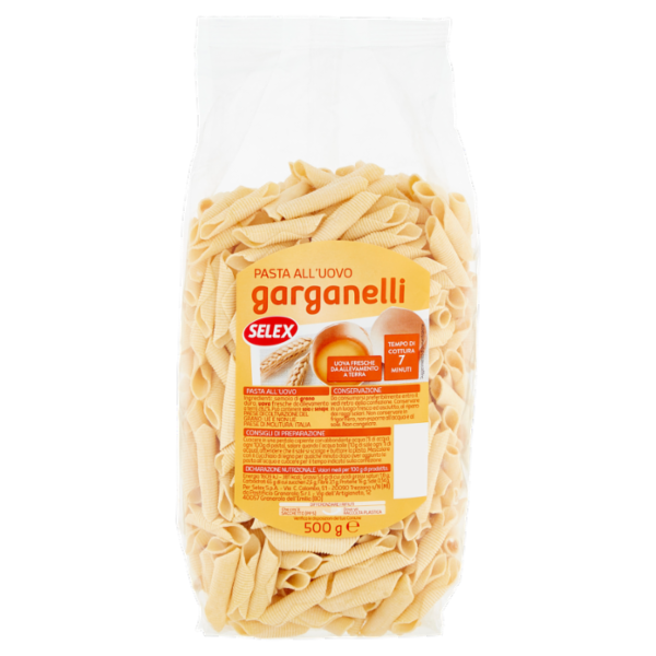Selex Pasta all'Uovo Garganelli 500 g