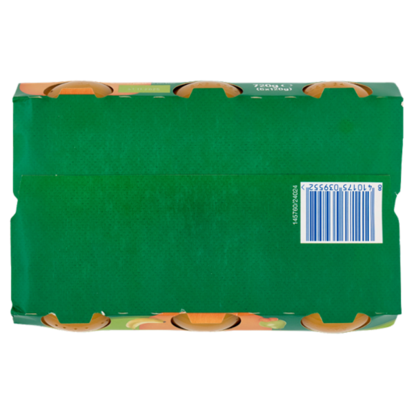 Hero Solo Bio Pera, Banana e Carota 6 x 120 g