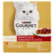 PURINA GOURMET Gold Dadini in Salsa Manzo/Salmone & Pollo/Tacchino & Anatra/Pollo & Fegato 8 x 85 g
