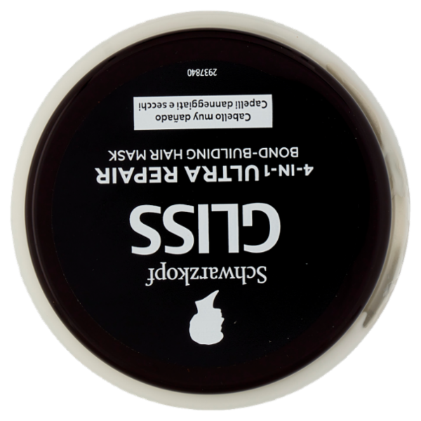 Gliss 4-in-1 Ultra Repair Maschera Bond Building per Capelli 400ml