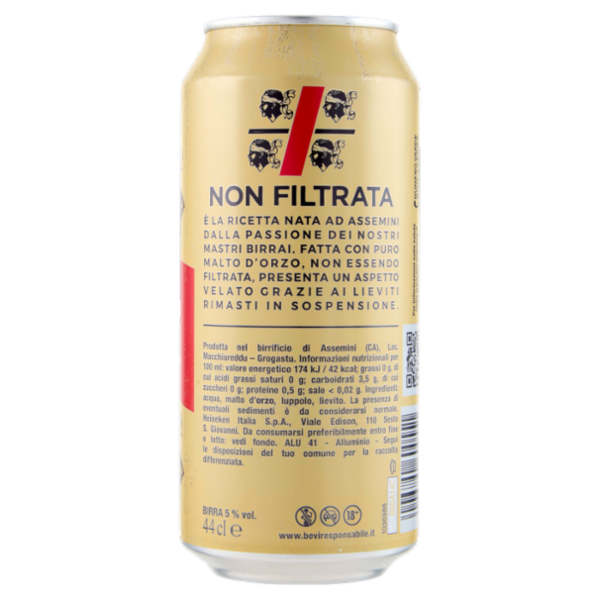 Ichnusa Non Filtrata 44 cl