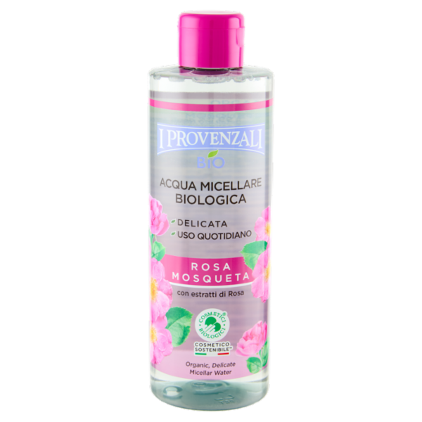 I Provenzali Bio Acqua Micellare Biologica Rosa Mosqueta 400 mL