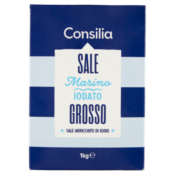 Consilia Sale Marino Iodato Grosso 1 kg
