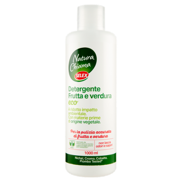 Selex Natura Chiama Detergente Frutta e Verdura Ecologico 1 L