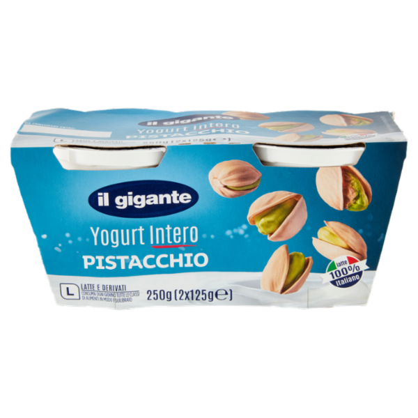 IL GIGANTE Yogurt Intero Pistacchio 2 x 125 g