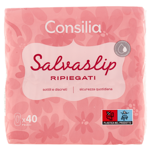Consilia Salvaslip Ripiegati 40 pezzi