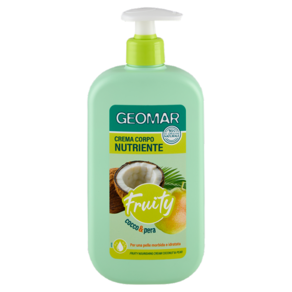 Geomar Crema Corpo Nutriente Fruity cocco & pera 500 mL