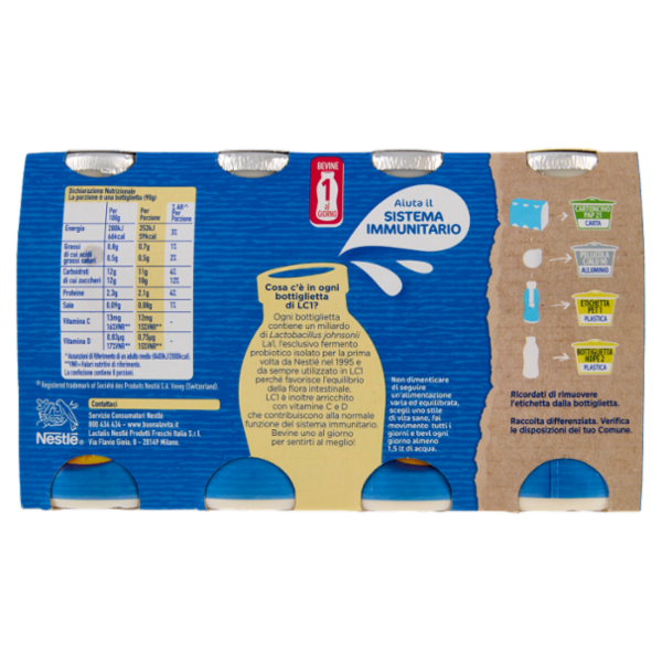 NESTLÉ LC1 con Probiotico Mango e Frutto della passione 8x90g