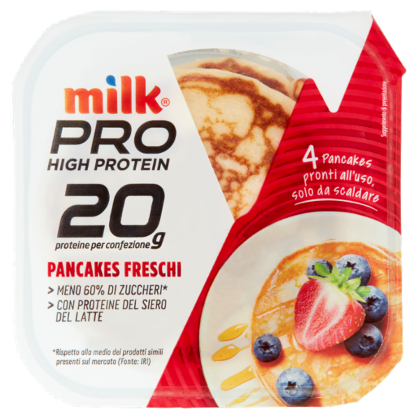 Milk Pro High Protein Pancakes Freschi 4 x 40 g