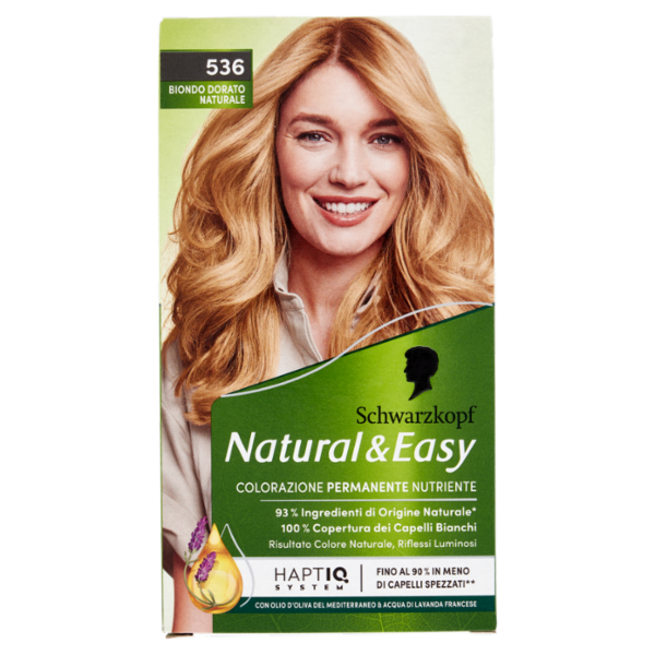 Schwarzkopf Natural&Easy 536 Biondo Dorato Naturale
