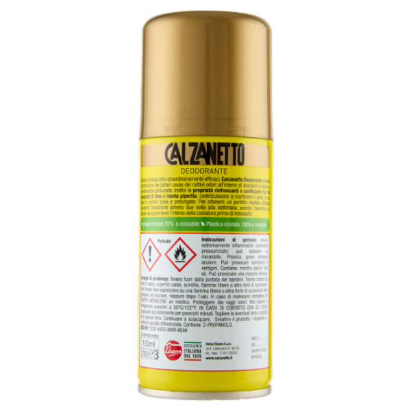 Calzanetto Deo Deodorante Calzature e Scarpiere 150 ml