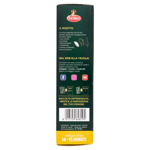 Curtiriso Riso per il Risotto 2 x 500 g