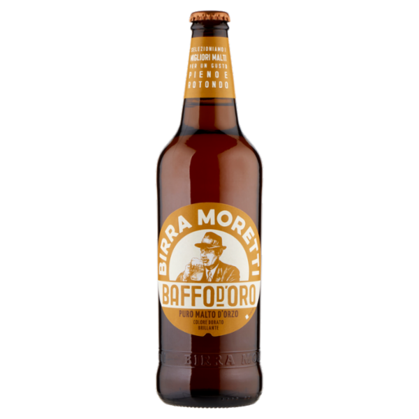 Birra Moretti Baffo d'Oro 66 cl