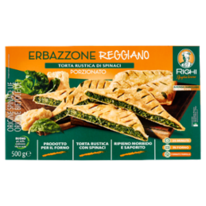 Righi Erbazzone Reggiano Torta Rustica Di Spinaci Porzionato 500 g
