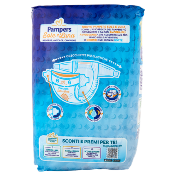 Pampers Sole e Luna 6 XL 13 pz