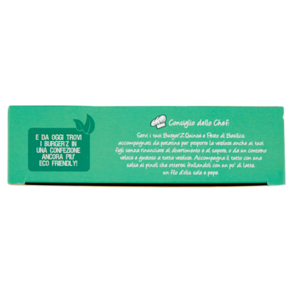 Zerbinati Burger'Z Quinoa, e Pesto di Basilico 2 x 110 g