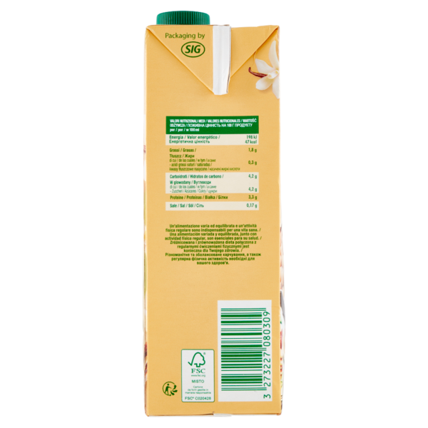 Sojasun Soia Vaniglia 1 l