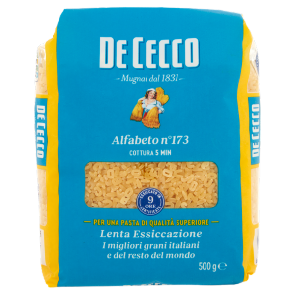 De Cecco Alfabeto n°173 500 g