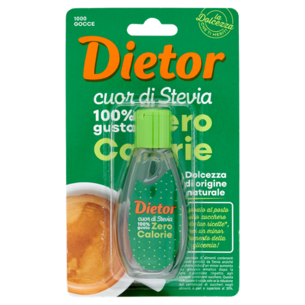 Dietor cuor di Stevia Zero Calorie 50 ml