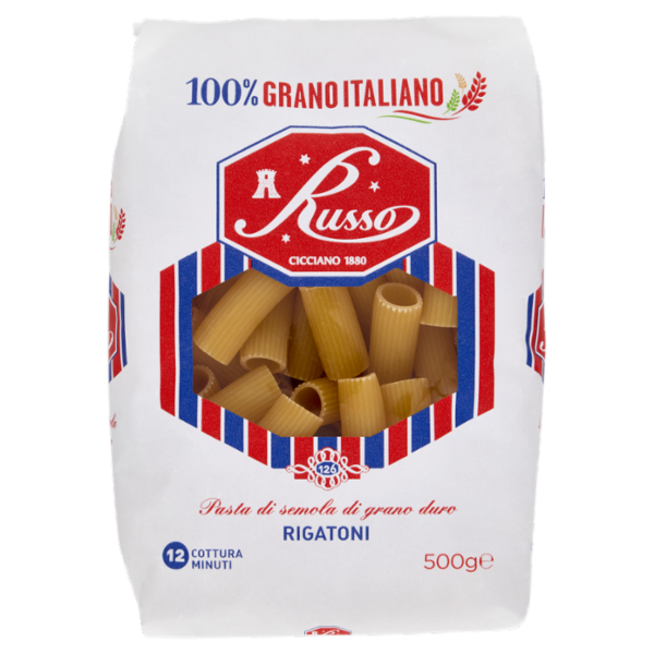 Russo Rigatoni 126 500 g