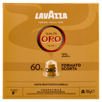 Lavazza Qualità Oro Compatibile Con Nespresso Original 60 Capsule 330 g