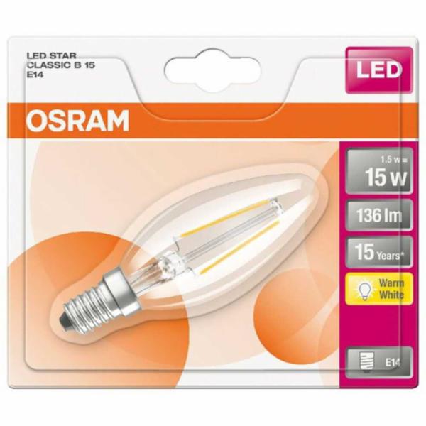 Osram Led Classic B Fil.15w E14 Ww