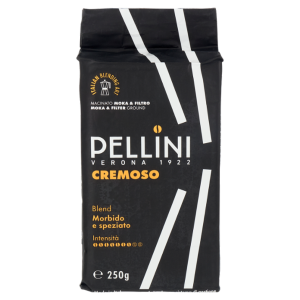 Pellini Cremoso Macinato Moka & Filtro 250 g