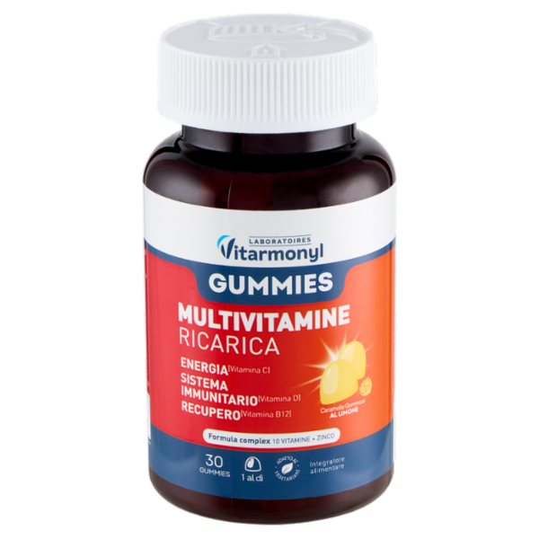 Laboratoires Vitarmonyl Gummies Multivitamine Ricarica 30 Gummies 75 g